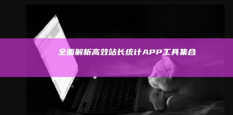 全面解析：高效站长统计APP工具集合